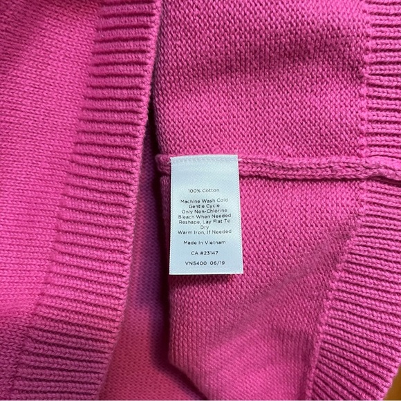 Talbots Plus Pink Sweater Size X NWT - Picture 7 of 8